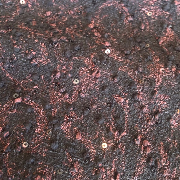 VINTAGE PINK/BLACK with sequin skirt size large - Picture 5 of 6